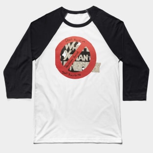 Don't Pray for Me. Decolonize Yourself Baseball T-Shirt